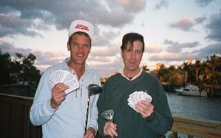 Jesper Parnevik and Larry Cohen